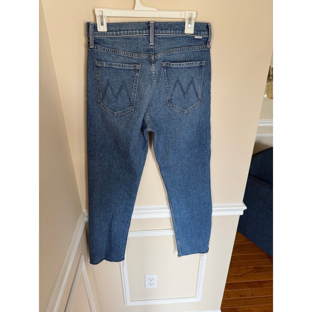 NWOT Mother The TomCat Frayed Ankle Jean Button Fly Sz 29 - Picture 7 of 13